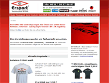 Tablet Screenshot of ersport.de